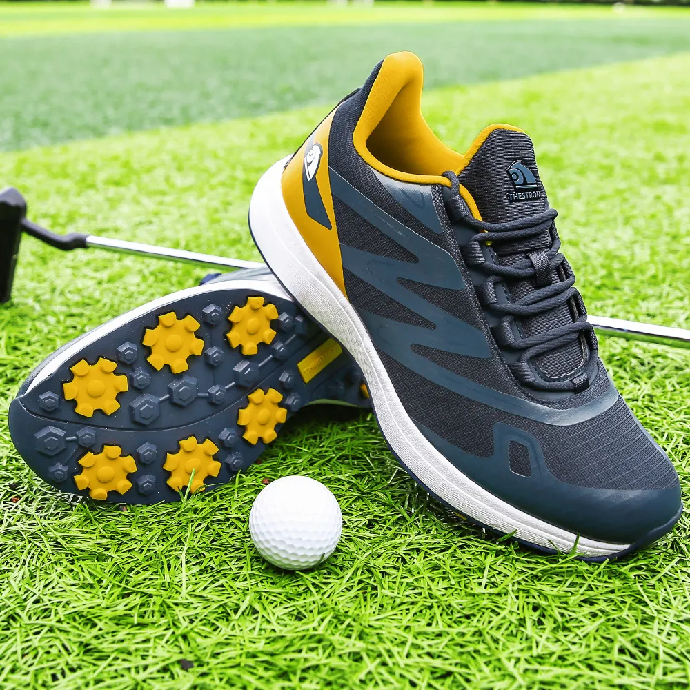 Ademende Golfschoenen voor Mannen – Luchtvering en Optimaal Comfort