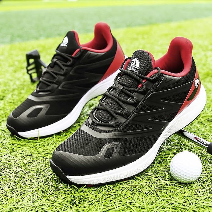 Ademende Golfschoenen voor Mannen – Luchtvering en Optimaal Comfort
