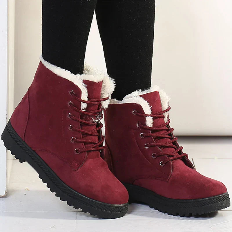 Orthopedische Winterboots met Comfortabele Voering en Vetersluiting