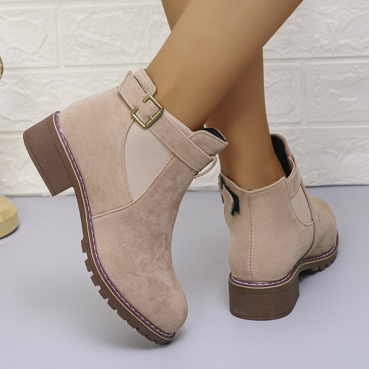 Stijlvolle Suède Martin Boots – Elegant en Comfortabel voor Elke Dag