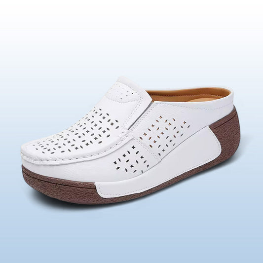 Elegante Orthopedische Leren Sandalen – Comfort voor Uw Voeten