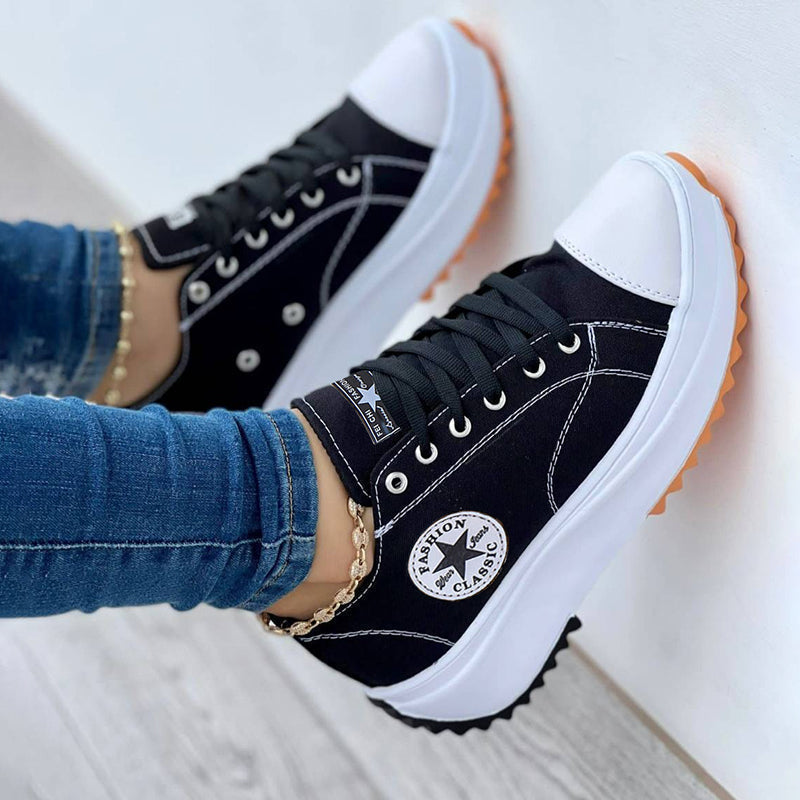 Orthopedische Schoenen met Veters en Dikke Zool – Comfort en Ondersteuning voor Elke Dag