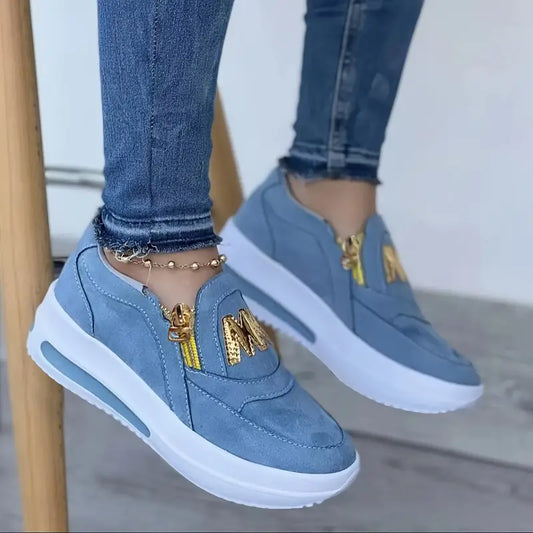 Vrouwelijke Comfortabele Orthopedische Schoenen met Antislipzool - Eenvoudig Aan Te Trekken