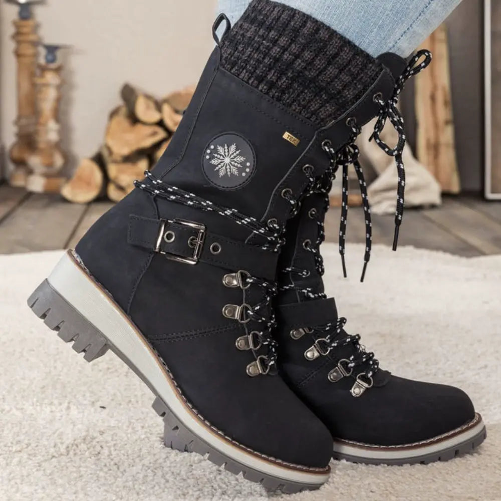 Dames Winterlaarzen – Orthopedisch, Warm, Waterdicht en Antislip