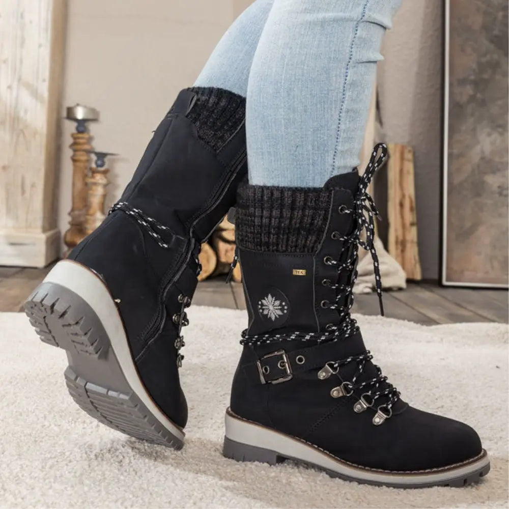 Dames Winterlaarzen – Orthopedisch, Warm, Waterdicht en Antislip