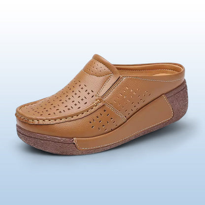 Elegante Orthopedische Leren Sandalen – Comfort voor Uw Voeten