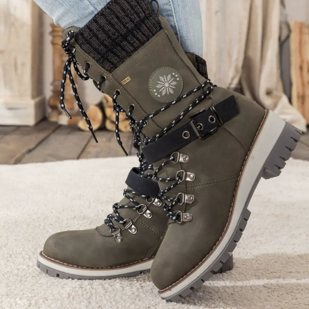 Dames Winterlaarzen – Orthopedisch, Warm, Waterdicht en Antislip