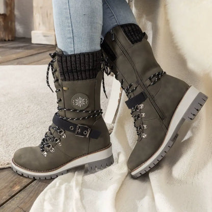 Dames Winterlaarzen – Orthopedisch, Warm, Waterdicht en Antislip