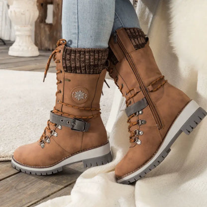 Dames Winterlaarzen – Orthopedisch, Warm, Waterdicht en Antislip