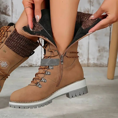 Dames Winterlaarzen – Orthopedisch, Warm, Waterdicht en Antislip