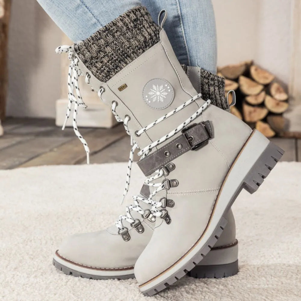 Dames Winterlaarzen – Orthopedisch, Warm, Waterdicht en Antislip