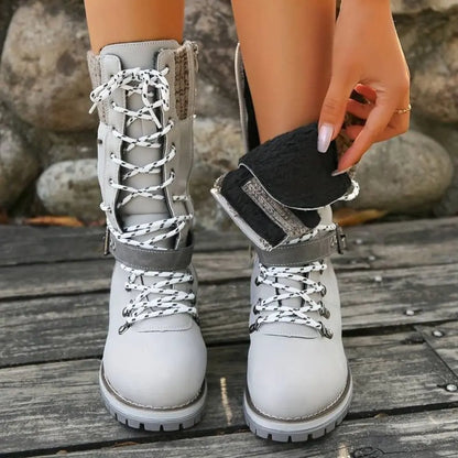 Dames Winterlaarzen – Orthopedisch, Warm, Waterdicht en Antislip