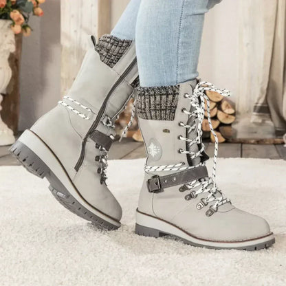 Dames Winterlaarzen – Orthopedisch, Warm, Waterdicht en Antislip