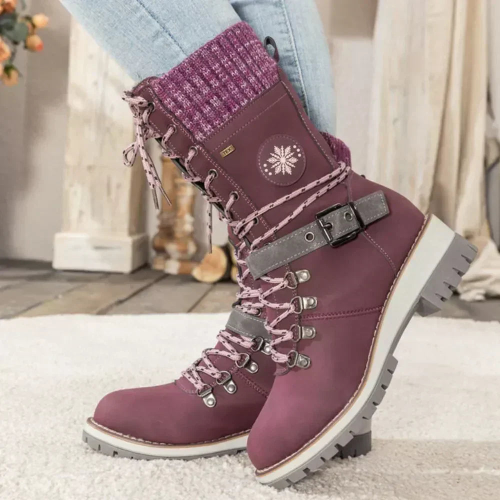 Dames Winterlaarzen – Orthopedisch, Warm, Waterdicht en Antislip