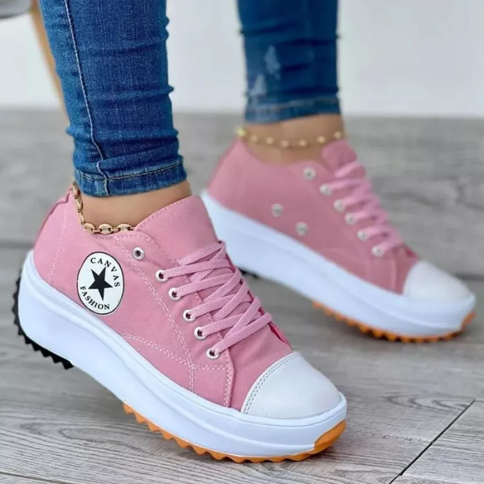 Orthopedische Schoenen met Veters en Dikke Zool – Comfort en Ondersteuning voor Elke Dag