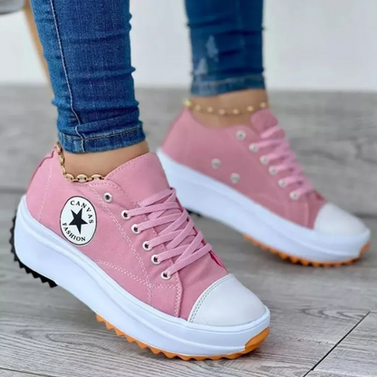 Orthopedische Schoenen met Veters en Dikke Zool – Comfort en Ondersteuning voor Elke Dag