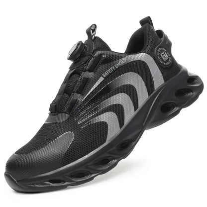 Unisex Veiligheidsschoenen met Draaisluiting - Sterke Bescherming en Optimale Comfort