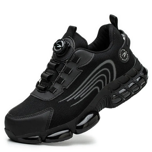 Unisex Veiligheidsschoenen met Draaisluiting - Sterke Bescherming en Optimale Comfort