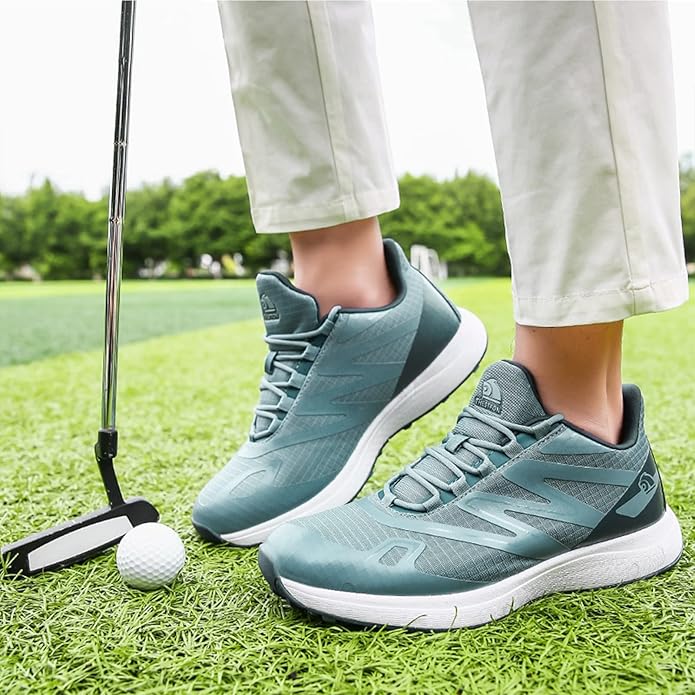 Ademende Golfschoenen voor Mannen – Luchtvering en Optimaal Comfort
