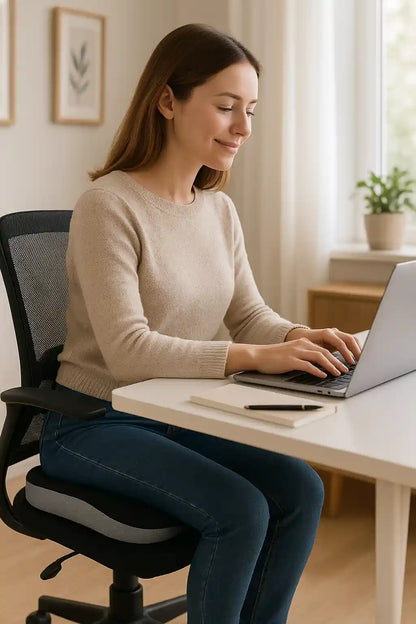 Ergonomisch Kussen voor Pudendal Neuralgie en Langdurig Zitten" can be rewritten as:

"Ergonomisch Kussen voor Comfort bij Pudendal Neuralgie en Langdurig Zitten