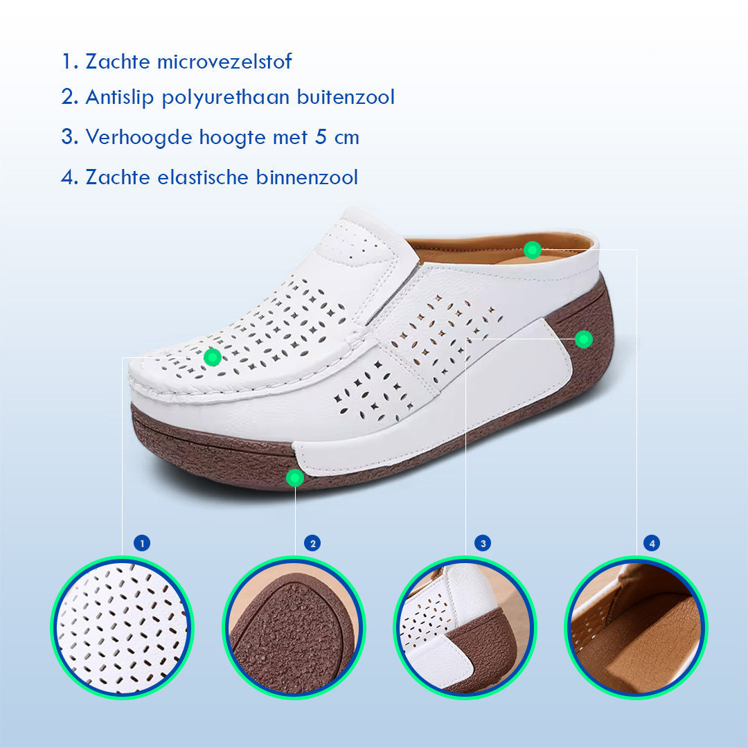 Elegante Orthopedische Leren Sandalen – Comfort voor Uw Voeten