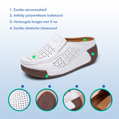 Elegante Orthopedische Leren Sandalen – Comfort voor Uw Voeten