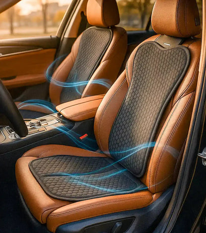 3D Gel Zit- en Rugkussen voor Auto – Ergonomisch Comfort voor Dagelijks Gebruik