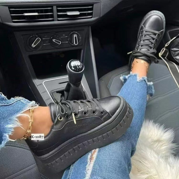 Vrouwen Platform Sneakers – Dagelijks Comfort en Elegantie