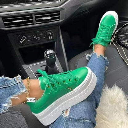 Vrouwen Platform Sneakers – Dagelijks Comfort en Elegantie