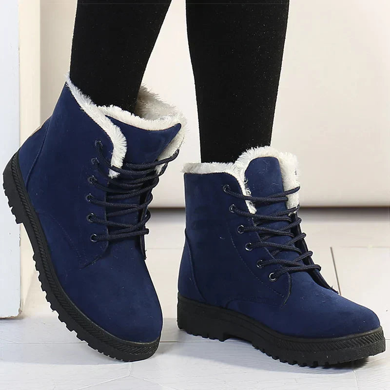 Orthopedische Winterboots met Comfortabele Voering en Vetersluiting