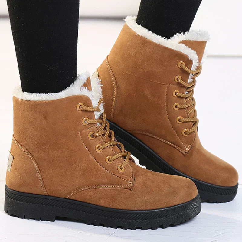 Orthopedische Winterboots met Comfortabele Voering en Vetersluiting