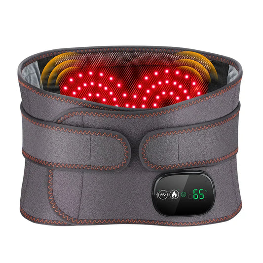 3-in-1 ThermoRelief Pro™ Belt – Infrarood Warmte, Massage & Lumbale Ondersteuning