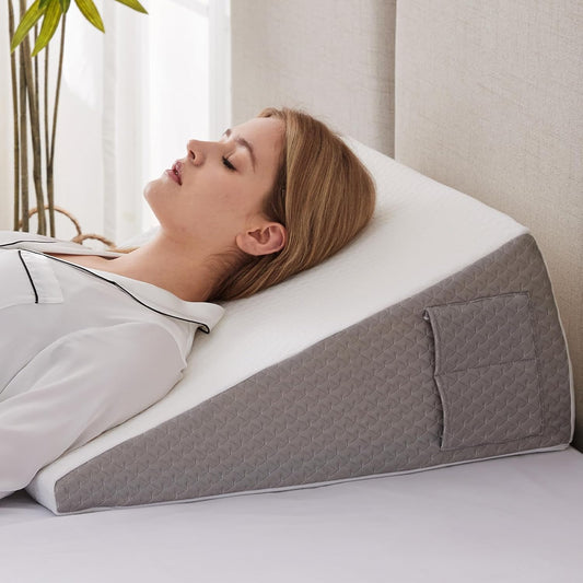 Ergonomisch Anti-Reflux Kussen voor Volwassenen: Ideale Hellingshoek voor een Rustige Nachtrust