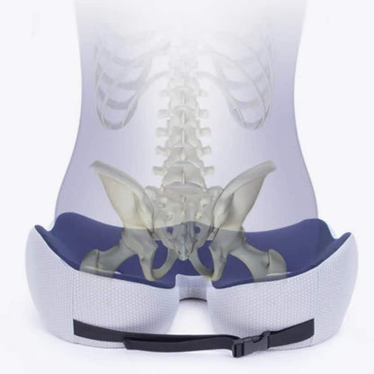Orthopedisch Lendensteunkussen – Geheugenfoam voor Rugpijnverlichting