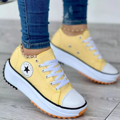 Orthopedische Schoenen met Veters en Dikke Zool – Comfort en Ondersteuning voor Elke Dag