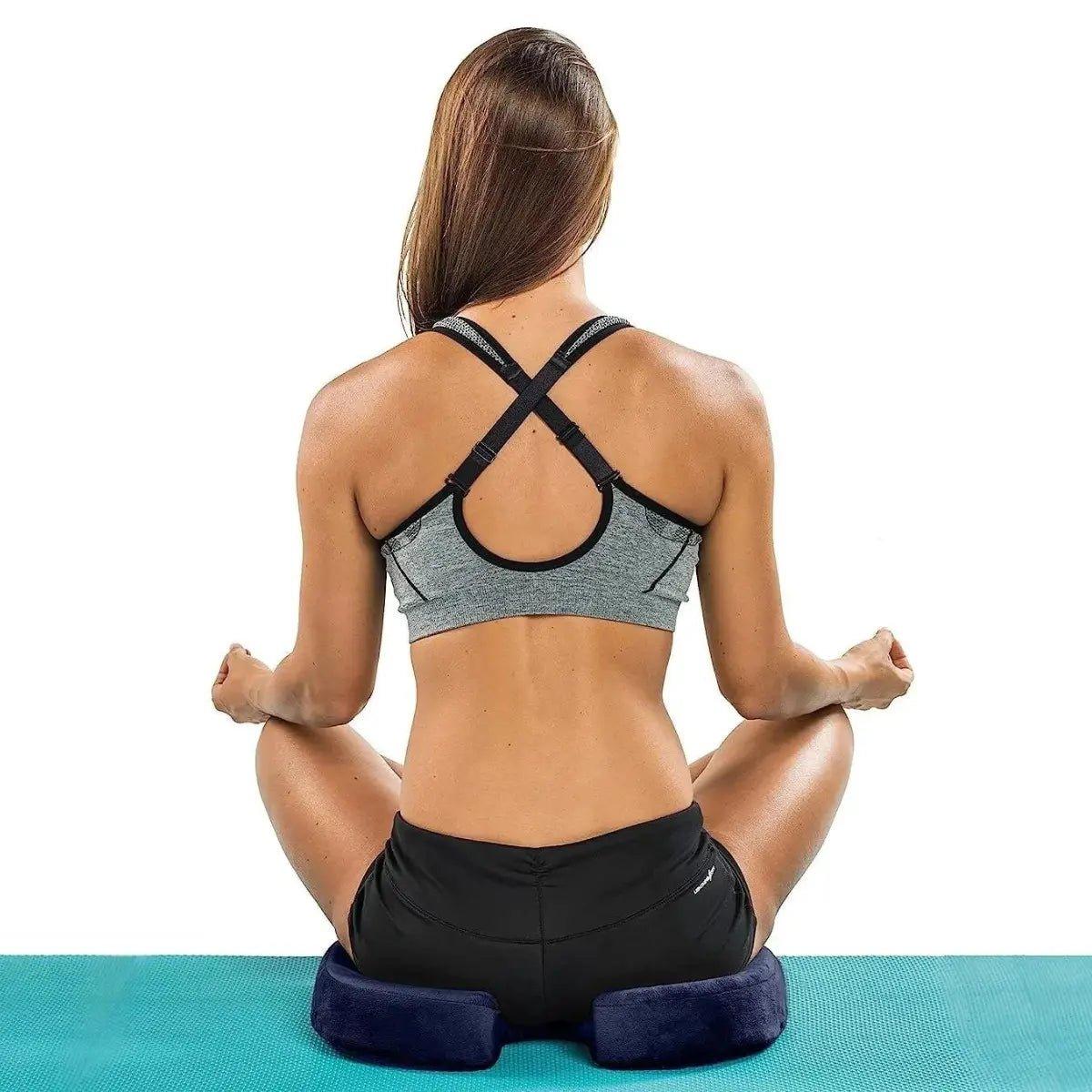 Ergonomisch Coccyx Kussen met Geheugenfoam en Gel: Ideale Ondersteuning voor Kantoor, Auto en Thuis
