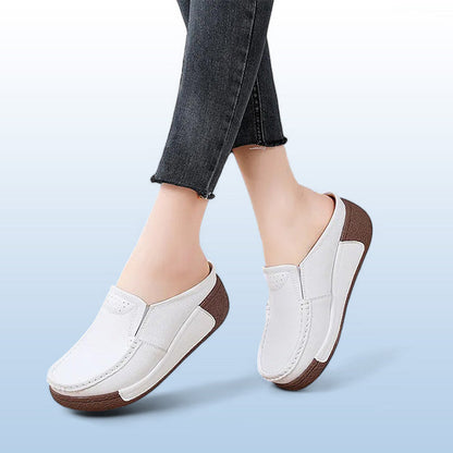 Elegante Orthopedische Leren Sandalen – Comfort voor Uw Voeten