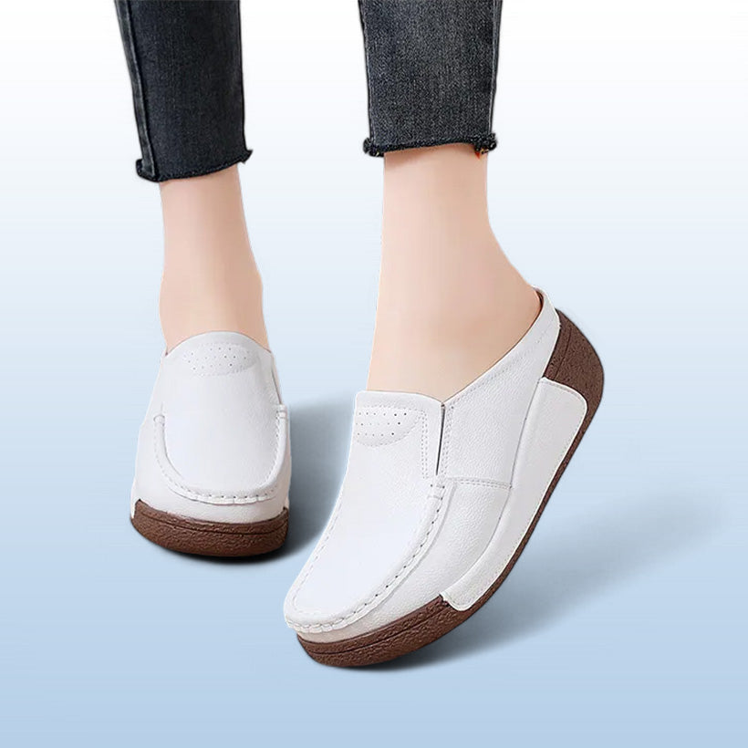 Elegante Orthopedische Leren Sandalen – Comfort voor Uw Voeten