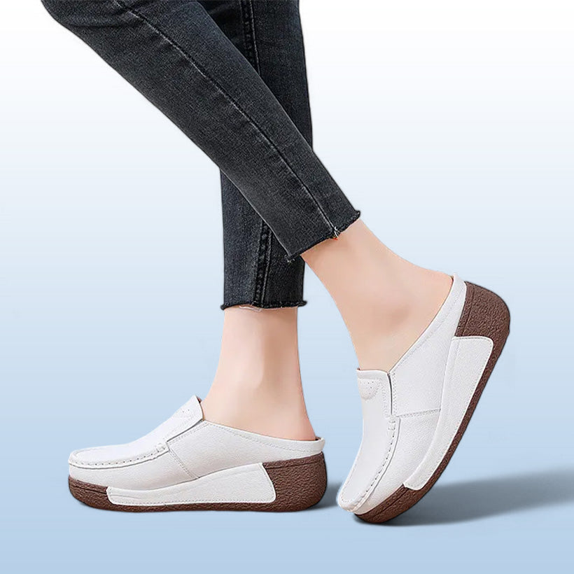 Elegante Orthopedische Leren Sandalen – Comfort voor Uw Voeten